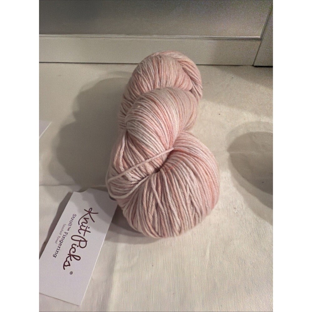 Knit Picks Stroll Fingering Seashell Tonal Merino Wool Blend Superwash Yarn